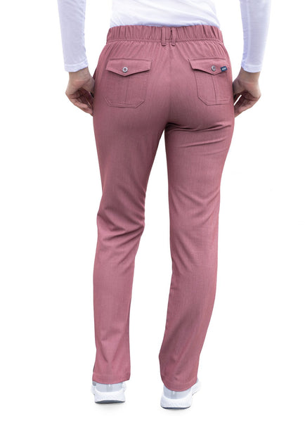 Adar Pro Women's Slim Fit 6 Pocket Pant  - Tall