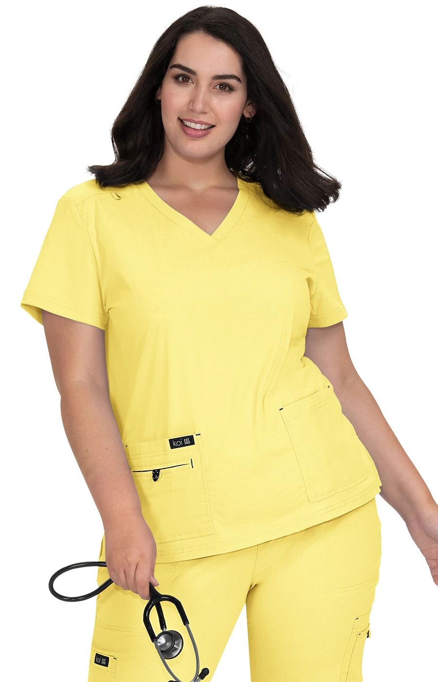 Koi Basics Becca V-Neck Scrub Top