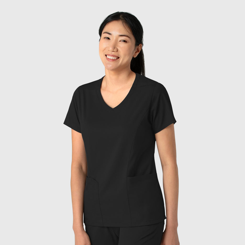 WonderWink Boundless Women's 2-Pocket V-Neck Scrub Top