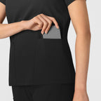 WonderWink Boundless Women's 2-Pocket V-Neck Scrub Top