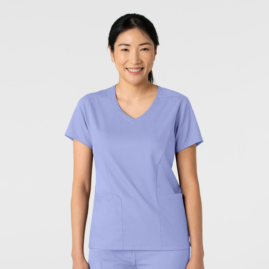 WonderWink Boundless Women's 2-Pocket V-Neck Scrub Top