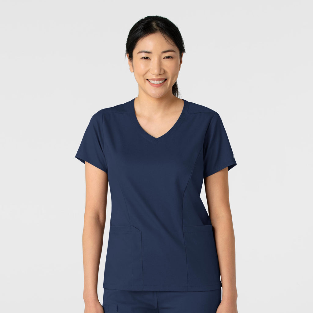 WonderWink Boundless Women's 2-Pocket V-Neck Scrub Top