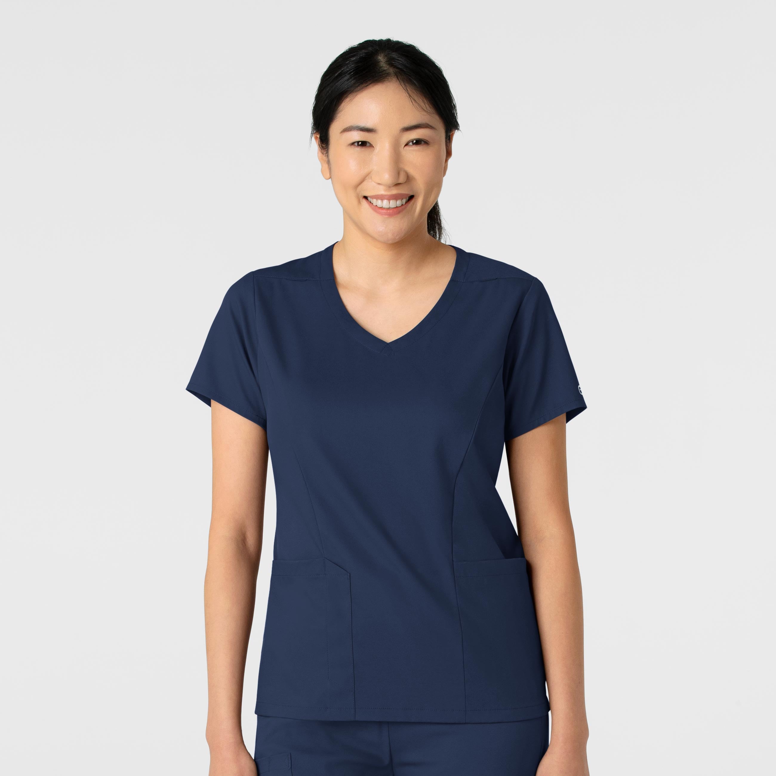 WonderWink Boundless Women's 2-Pocket V-Neck Scrub Top