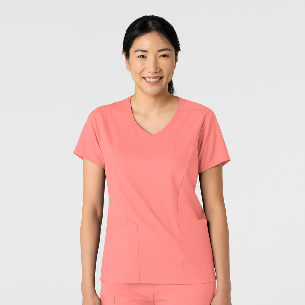 WonderWink Boundless Women's 2-Pocket V-Neck Scrub Top