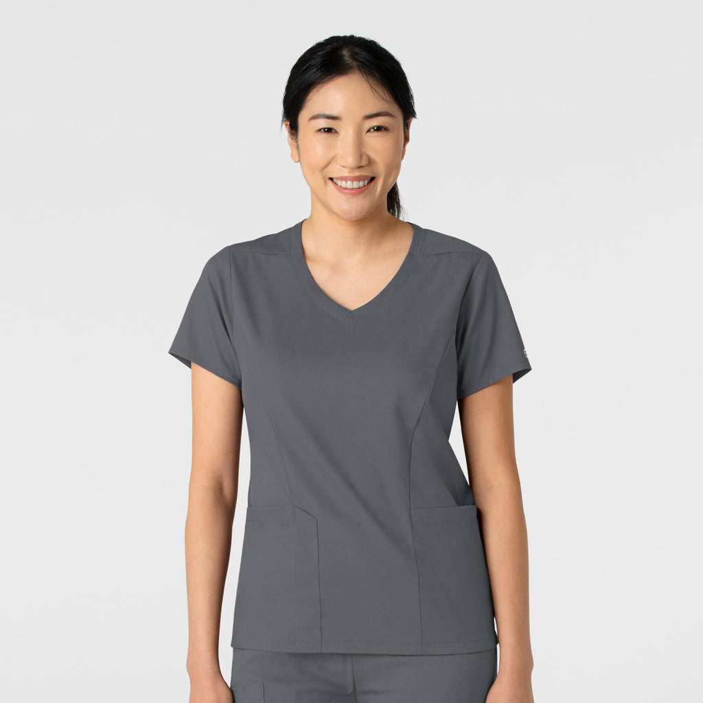 WonderWink Boundless Women's 2-Pocket V-Neck Scrub Top