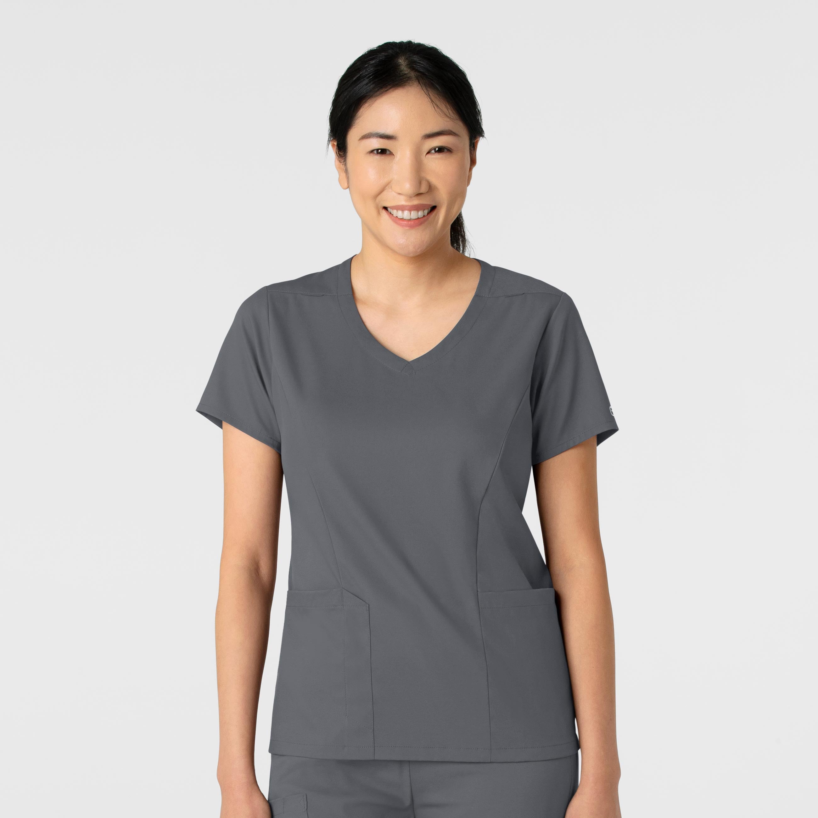 WonderWink Boundless Women's 2-Pocket V-Neck Scrub Top