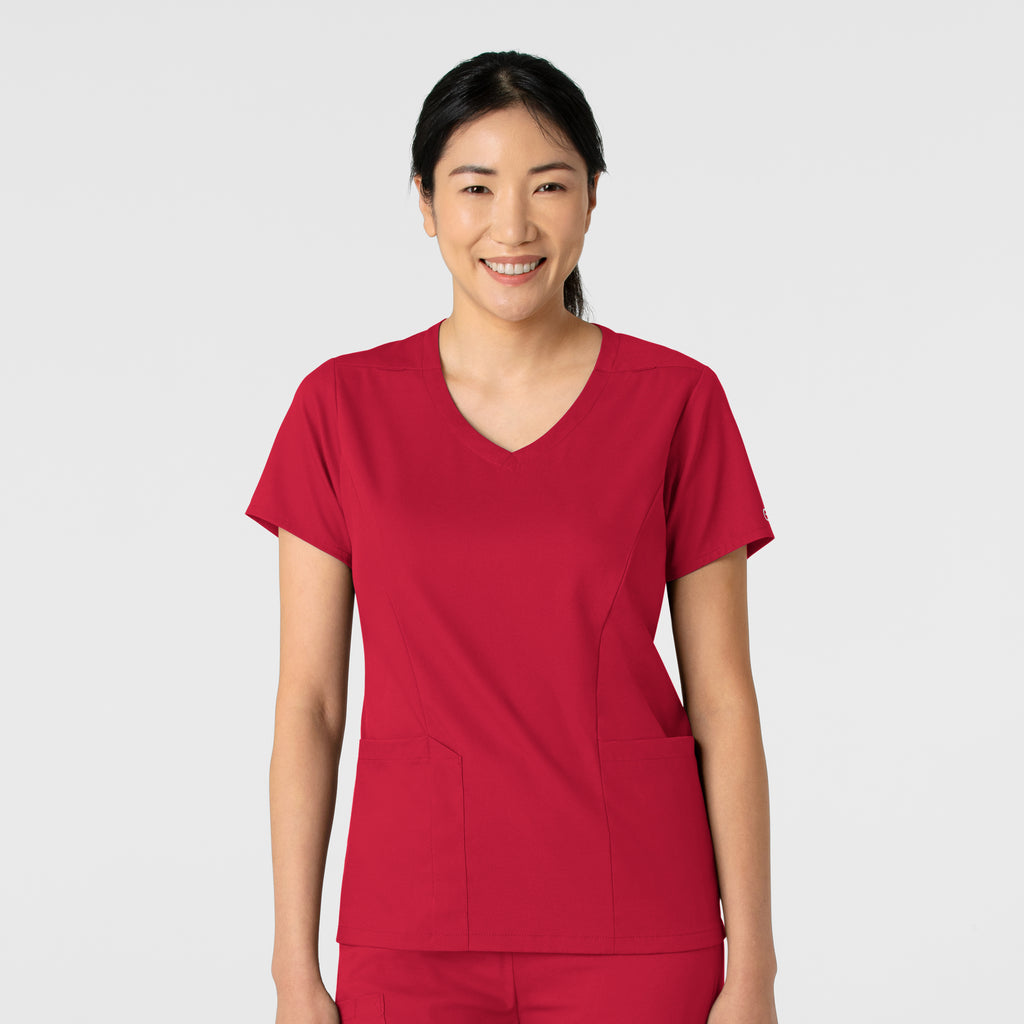 WonderWink Boundless Women's 2-Pocket V-Neck Scrub Top