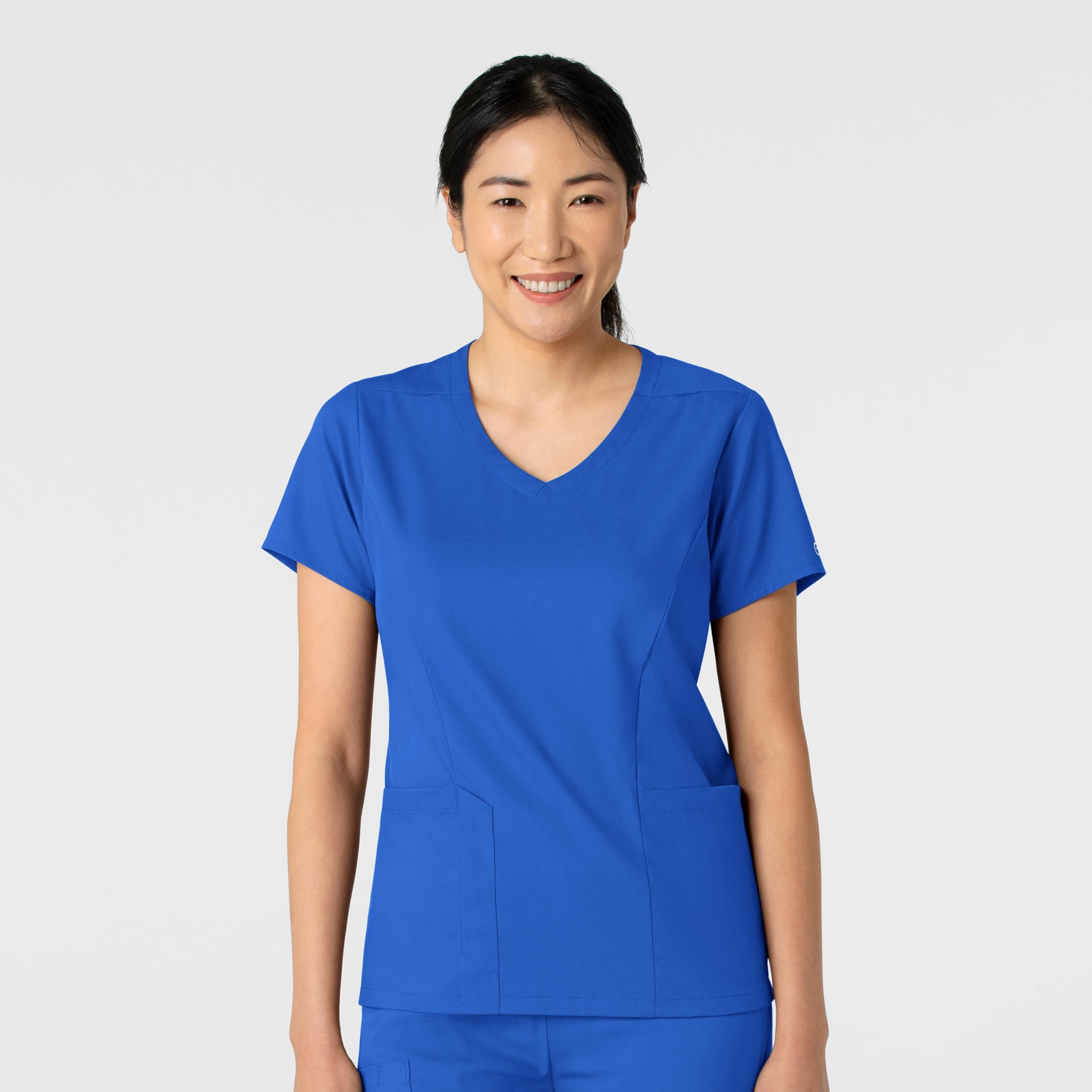 WonderWink Boundless Women's 2-Pocket V-Neck Scrub Top