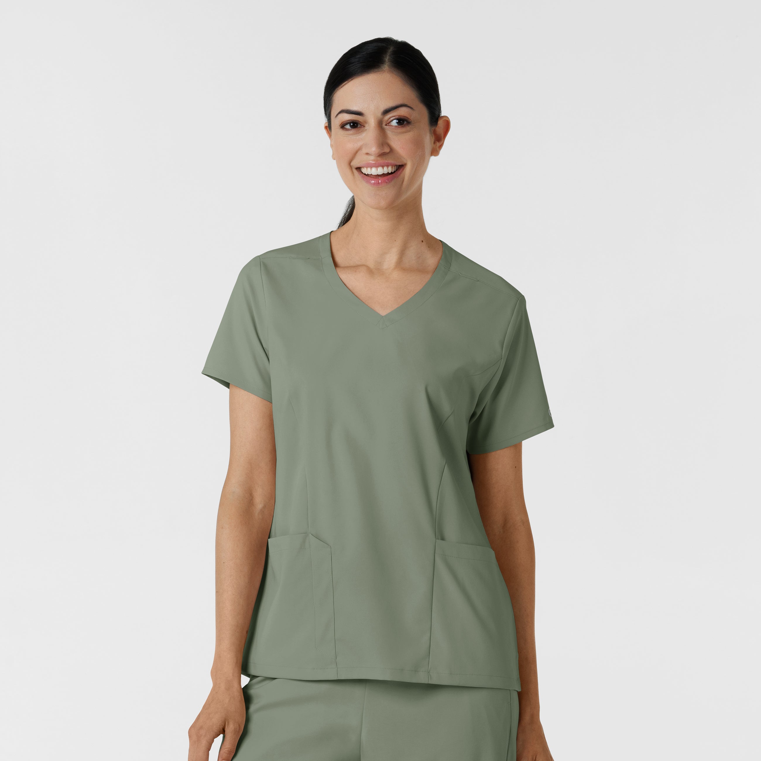 WonderWink Boundless Women's 2-Pocket V-Neck Scrub Top