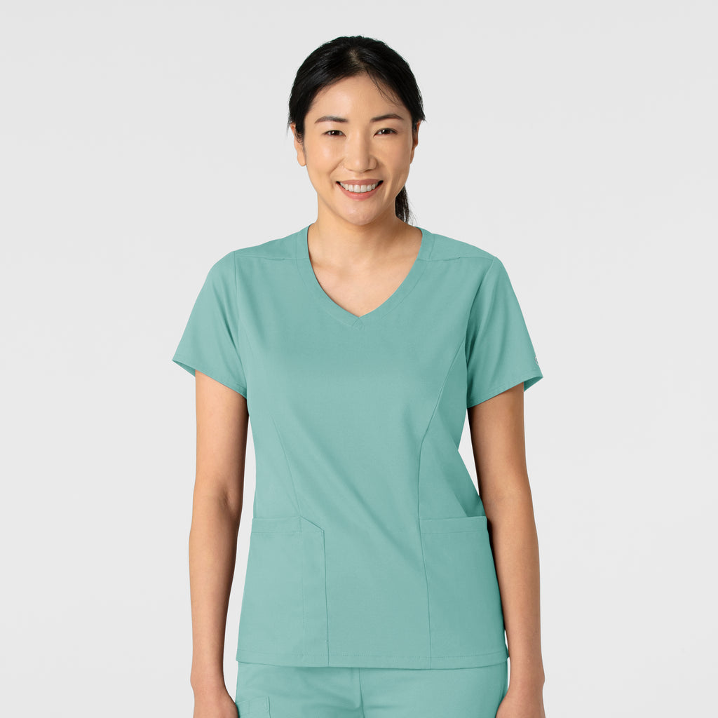WonderWink Boundless Women's 2-Pocket V-Neck Scrub Top