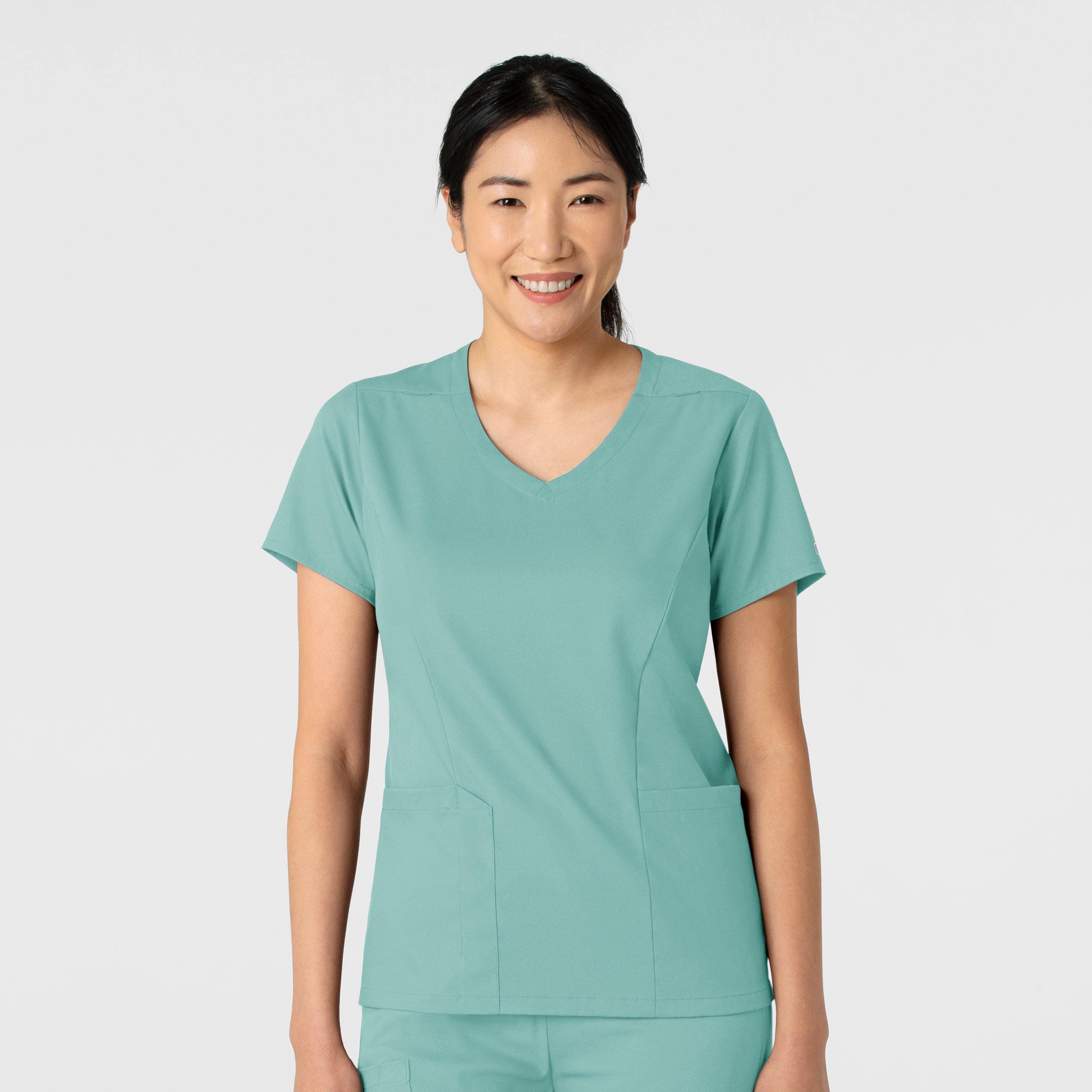 WonderWink Boundless Women's 2-Pocket V-Neck Scrub Top