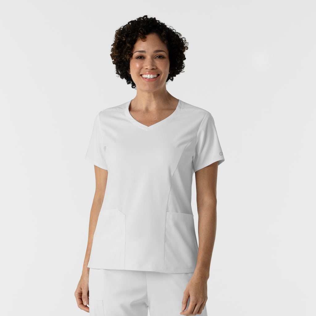WonderWink Boundless Women's 2-Pocket V-Neck Scrub Top
