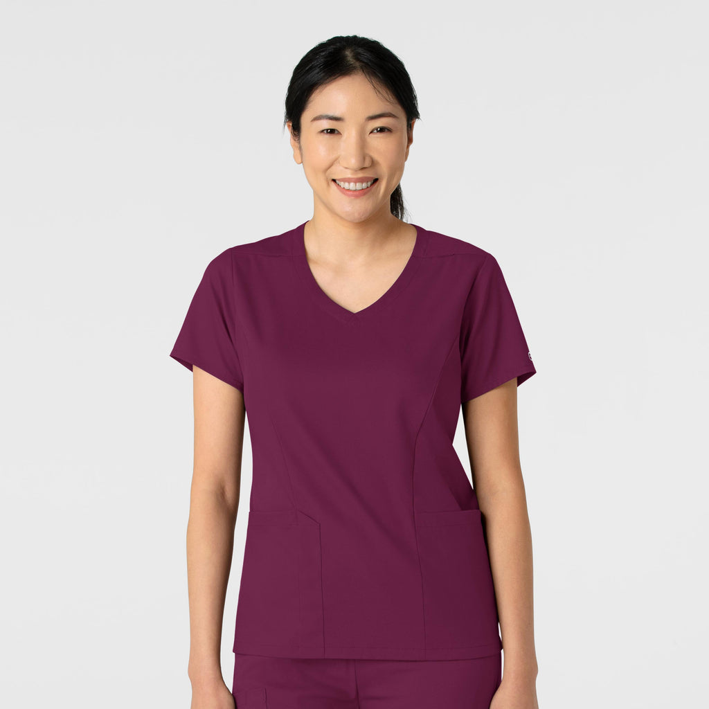 WonderWink Boundless Women's 2-Pocket V-Neck Scrub Top