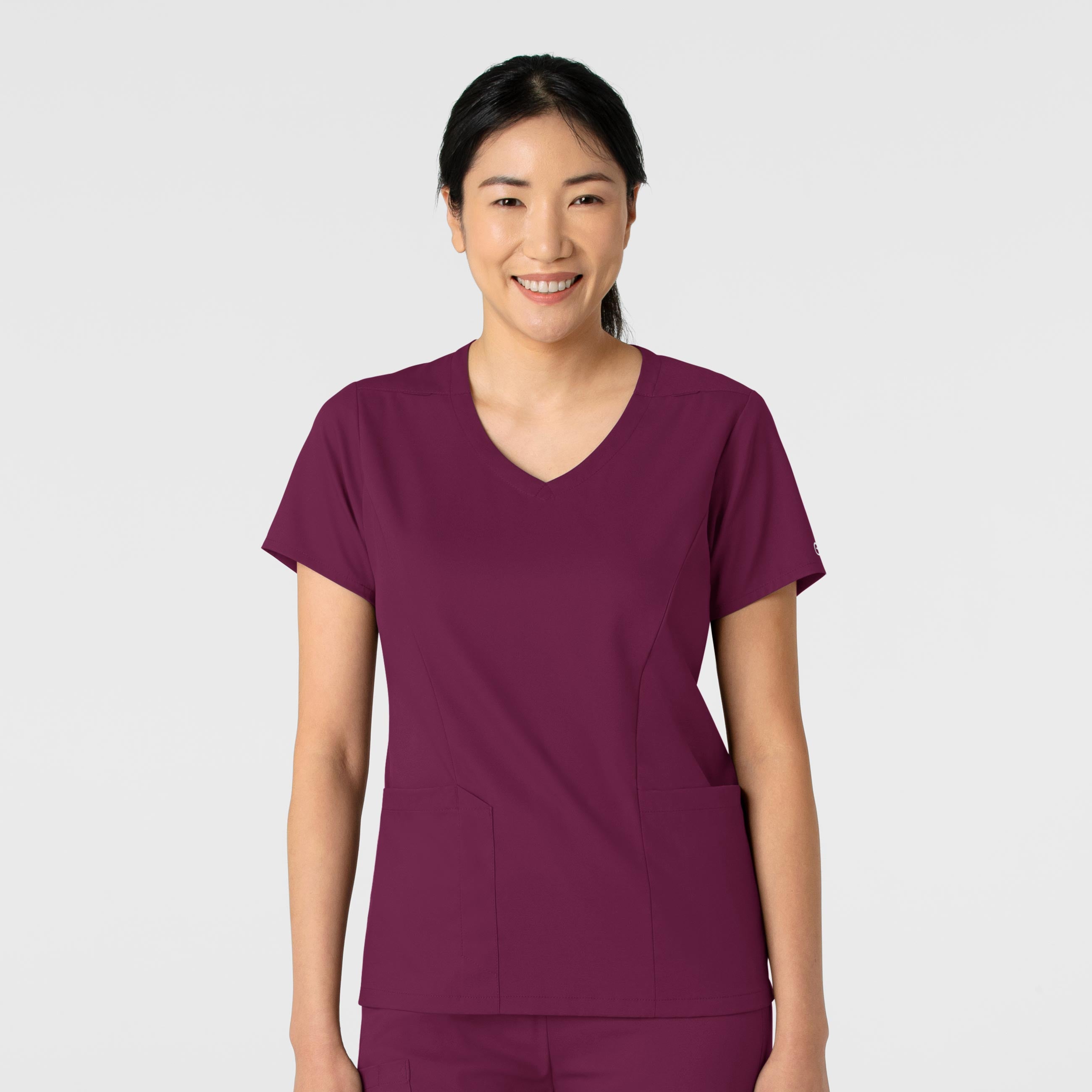 WonderWink Boundless Women's 2-Pocket V-Neck Scrub Top