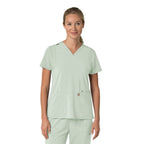 Carhartt Force Cross-Flex Women's Flex Panel V-Neck Scrub Top