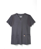 Carhartt Force Cross-Flex Women's Flex Panel V-Neck Scrub Top