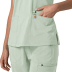 Carhartt Force Cross-Flex Women's Flex Panel V-Neck Scrub Top