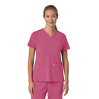 Carhartt Force Cross-Flex Women's Flex Panel V-Neck Scrub Top