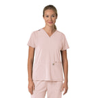Carhartt Force Cross-Flex Women's Flex Panel V-Neck Scrub Top
