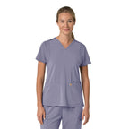 Carhartt Force Cross-Flex Women's Flex Panel V-Neck Scrub Top