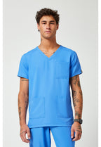 Med Couture Insight Men's 3 Pocket Top in Black