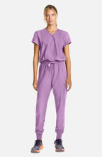 Med Couture Insight Women's Zip Front Jumpsuit