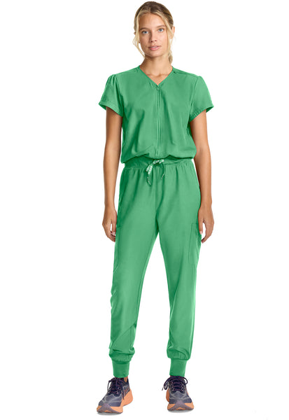 Med Couture Insight Women's Zip Front Jumpsuit