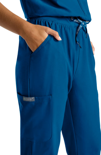 Med Couture Insight Women's Zip Front Jumpsuit