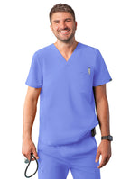 Adar Men's Modern V-Neck Top