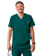 Adar Men's Modern V-Neck Top