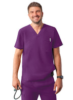 Adar Men's Modern V-Neck Top