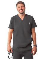 Adar Men's Modern V-Neck Top