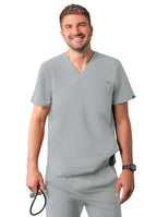 Adar Men's Modern V-Neck Top