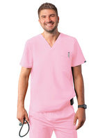 Adar Men's Modern V-Neck Top