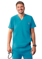Adar Men's Modern V-Neck Top