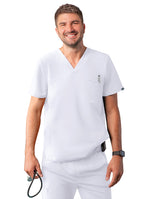 Adar Men's Modern V-Neck Top