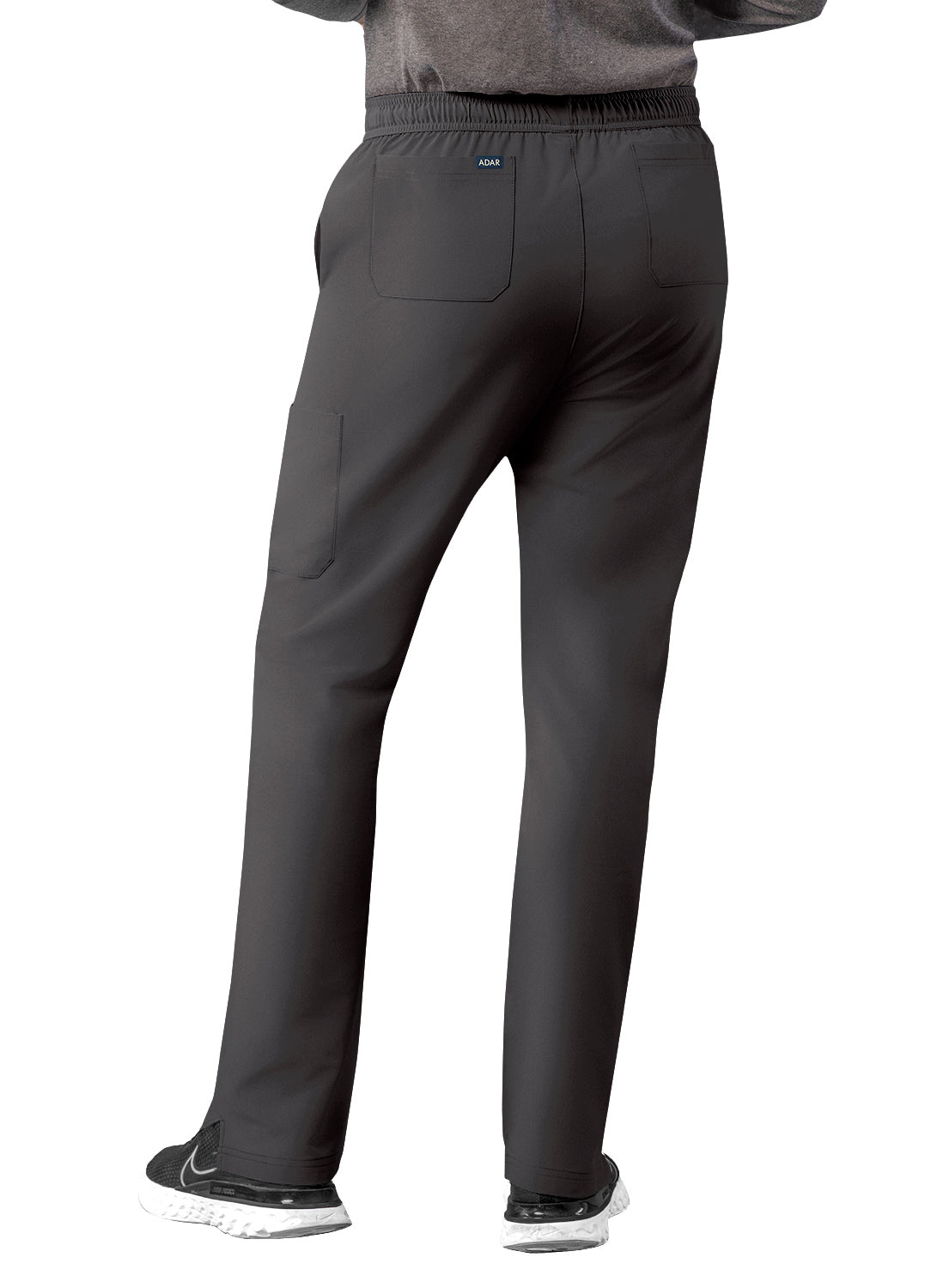 Adar Addition Men's Slim Leg Cargo Drawstring Pant