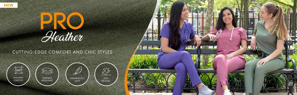 Adar Pro Stylish Medical Scrubs