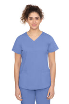 Healing Hands Women's Jane Y-Neck Top - Plus Sizes