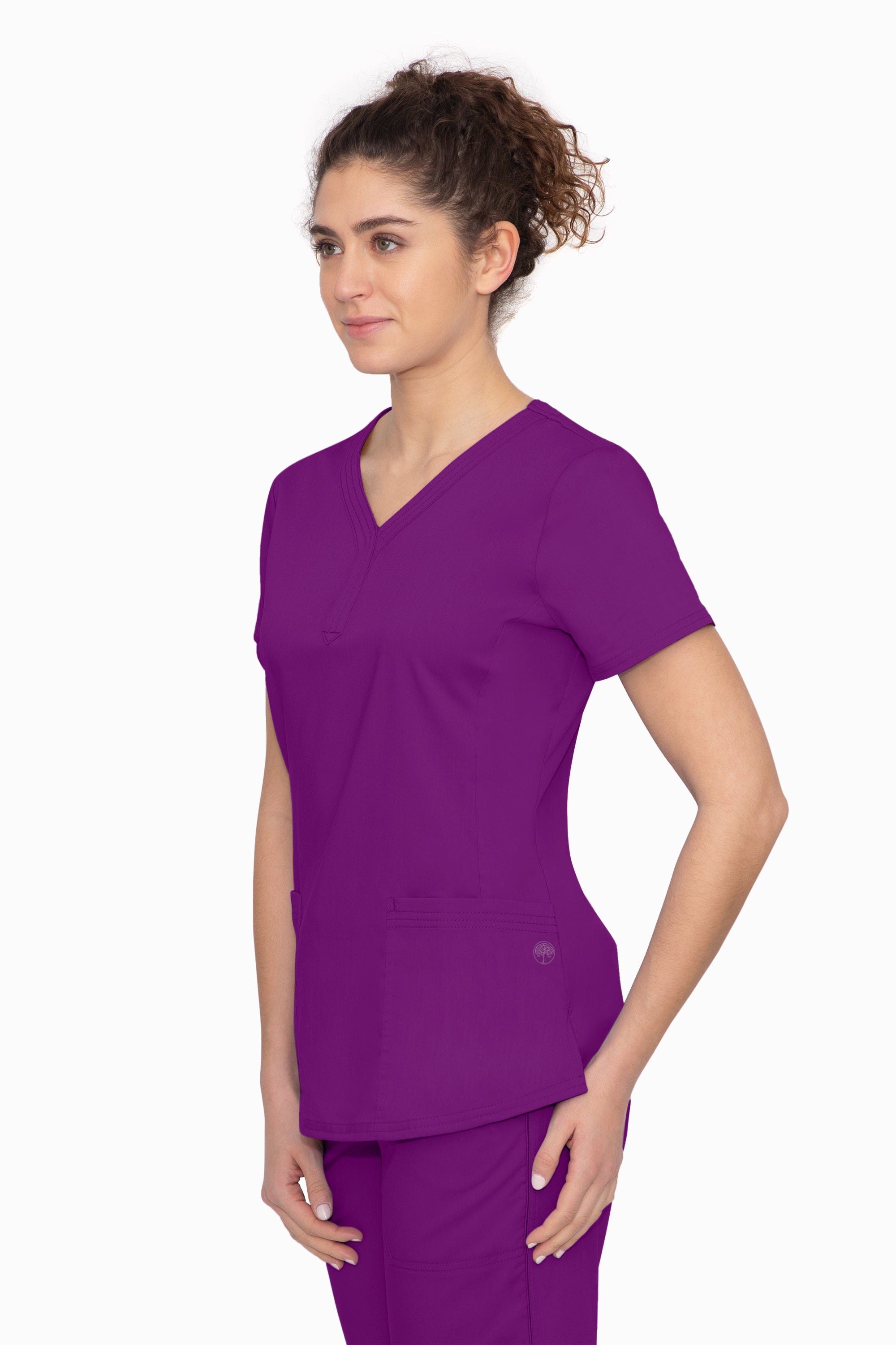 Healing Hands Women's Jane Y-Neck Top