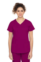 Healing Hands Women's Jane Y-Neck Top - Plus Sizes