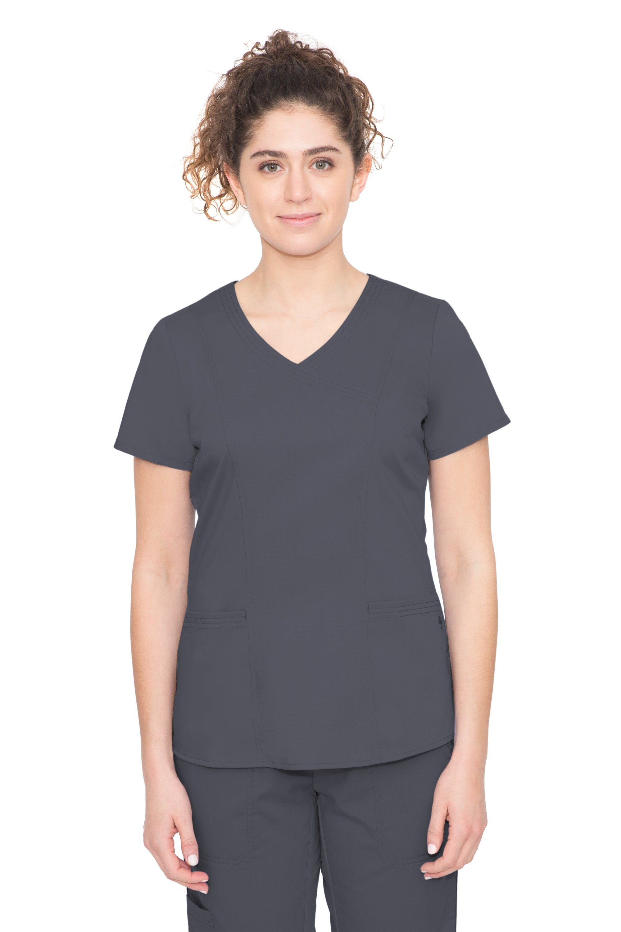 Healing Hands Women's Jane V-Neck Top - Plus Sizes
