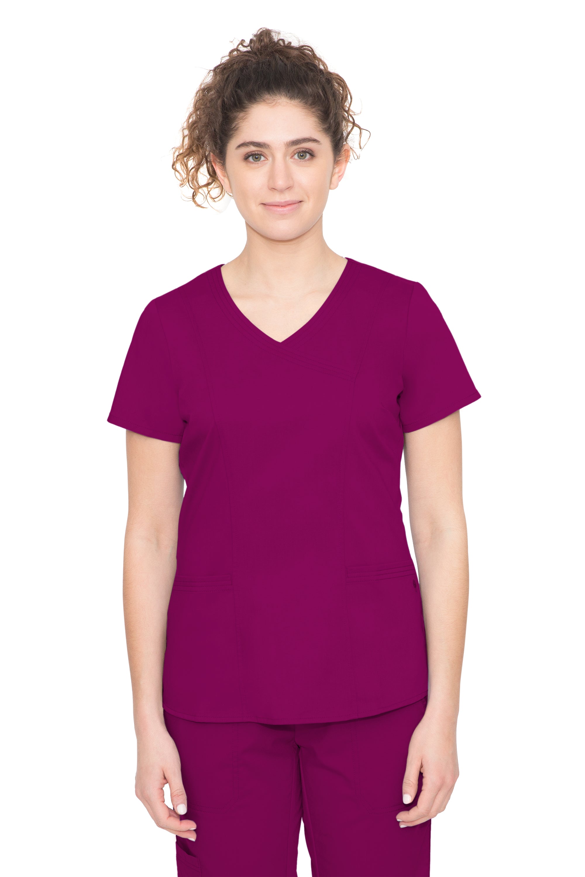 Healing Hands Women's Jane V-Neck Top - Plus Sizes