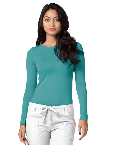 Adar Universal  Long Sleeve Comfort Tee - Plus Sizes