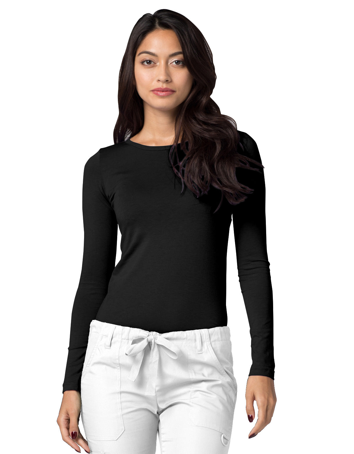 Adar Universal  Long Sleeve Comfort Tee - Plus Sizes