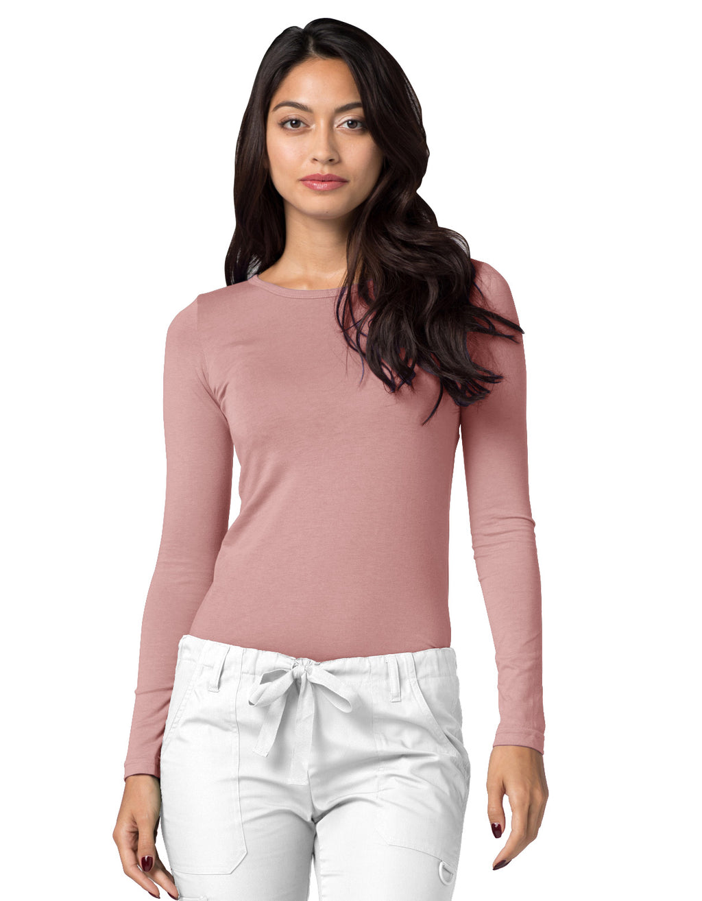 Adar Universal  Long Sleeve Comfort Tee - Plus Sizes