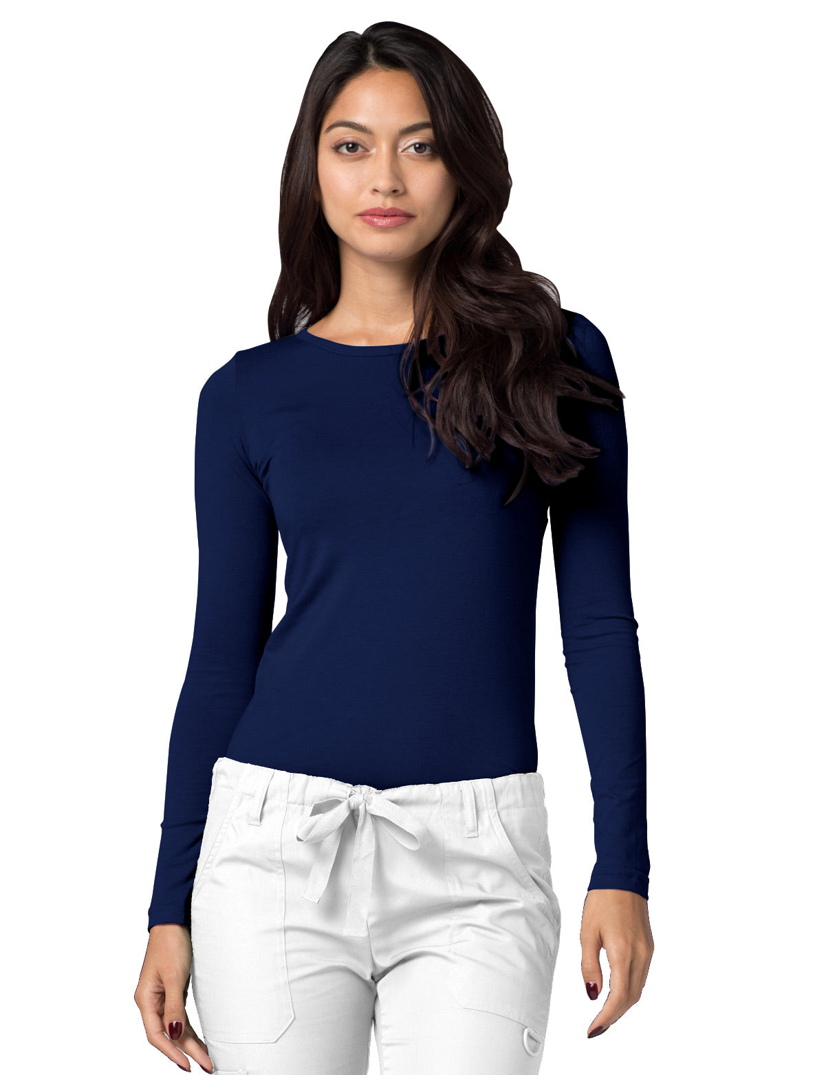 Adar Universal  Long Sleeve Comfort Tee - Plus Sizes