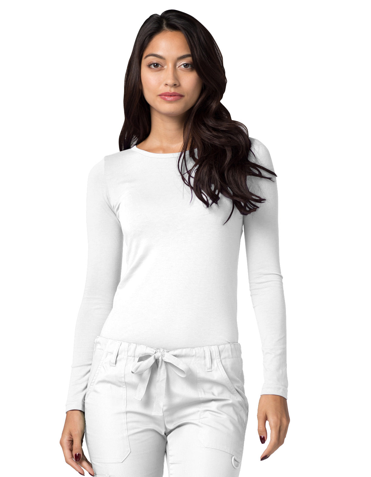 Adar Universal  Long Sleeve Comfort Tee - Plus Sizes