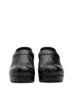 Dansko Professional Black Tooled Leather Clog
