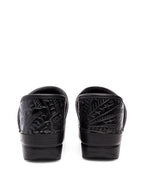 Dansko Professional Black Tooled Leather Clog